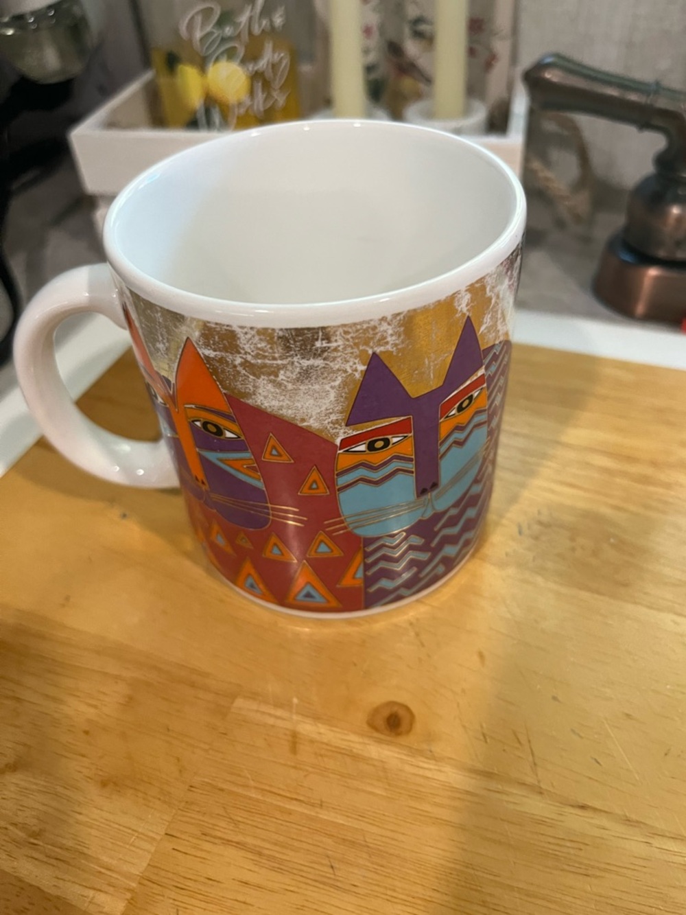 Laurel Burch “Wild Cats” Mug